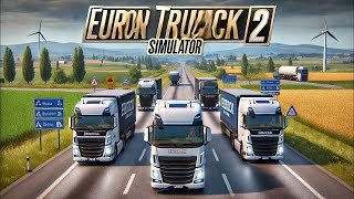 BACK ON THE DEADLY ROAD 10 Eurotrucksimulator2 [upl. by Ahsikel]