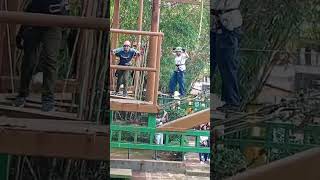 Adventure activity at Monteria resort adventure adrenalinerush [upl. by Ardnait662]