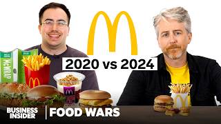 US vs UK McDonald’s 2020 vs 2024  Food Wars  Insider Food [upl. by Hayden]