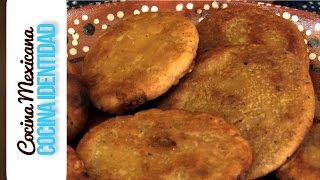 Antojitos Mexicanos ¿Cómo hacer Gorditas de Piloncillo Receta Mexicana Yuri de Gortari [upl. by Eenttirb46]