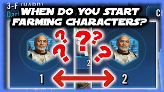 When Do You Farm SingleDrop Characters Like Captain Rex Or Wait For DoubleDrops SWGOH [upl. by Semajwerdna]