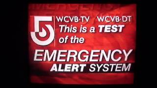 WCVBTV EAS Required Weekly Test February 24 2012 [upl. by Ariay]