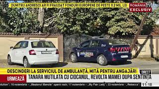 Descinderi la serviciul de ambulanta Mita pentru angajari [upl. by Carman]