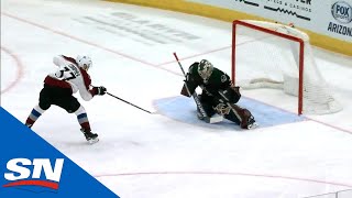 JT Compher Scores Two On The Same Penalty Kill Vs Coyotes [upl. by Earl]