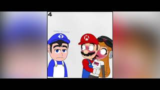 SMG4 I Wasn’t Kissing Her Comic Dub [upl. by Robinson]