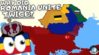 How Did Romania Unite  The Two Romanian Unifications [upl. by Aillimac]