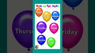 week song in English  days of the week song in English nurseryrhymes staylittlechannel [upl. by Gil]