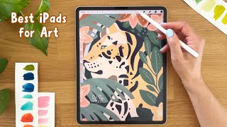 👩🏻‍💻 Best iPad For PROCREATE Drawing and ARTISTS Pre2024 Models [upl. by Rimola354]