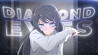 Bunny Girl Senpai  Diamond Eyes EditAMV [upl. by Ayot]