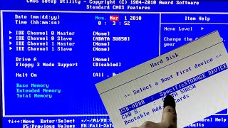 BIOSBoot menu setting on Gigabyte GAG41M Combo Motherboard [upl. by Uzzia330]