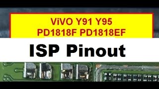 How to Fix Vivo Y91 Y93 Y95 ISP Pinout Problem Solution Jumper Ways By GSM Free Equipment [upl. by Rosette392]