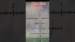 Apex Rival 432x56 FFP Rifle Scope CLR Reticle [upl. by Harrus424]