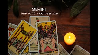 GEMINI  ITS LIKE YOUR NEW IDENTITY  WEEKLY TAROT  OCT 14TH TO 20TH 2024 [upl. by Kerekes]