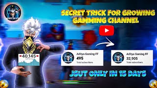 How To Grow Gaming Channel in 2023  Gaming Channel Grow Kaise kare  How To Grow ff Gaming Channel [upl. by Kunz]