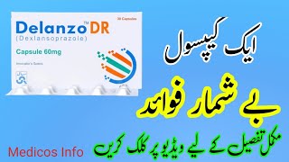 Dexlansoprazole Capsule uses in urdu  Delanzo DR capsule uses benefits side effects in urdu [upl. by Tarazi687]