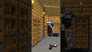 Protect MAIZEN SEND THEM FLYING💥  MAIZEN Minecraft Animation shorts [upl. by Ahsinat]