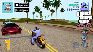 GTA Vice City Definitive Edition Mobile  Gameplay AndroidiOS [upl. by Sobmalarah657]