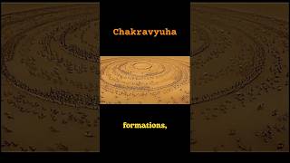 Battle Formations like Chakravyuha in Mahabharata shortsfeed trending shorts short viralvideo [upl. by Mikkanen]