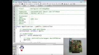 myAVR C TutorialBeispiel Blinkgeber [upl. by Eimaraj]
