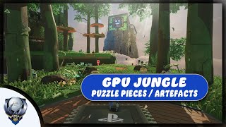 Astros Playroom  All Puzzle Pieces and Artefacts in GPU Jungle [upl. by Rodl815]