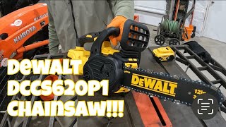 20V Dewalt DCCS620P1 Chainsaw [upl. by Xavier]