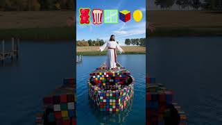 Will a Rubiks Cube Boat Hold Jesus Weight shorts [upl. by Lari84]