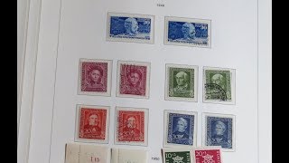 Deutsche Briefmarken wertvoll oder nicht Der ungefähre Wert der Briefmarken der BRD 1949  1959 [upl. by Anayk]