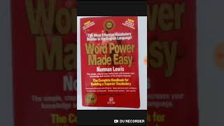 Word Power Made Easy book review [upl. by Krenn366]