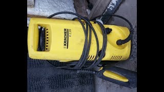 Ремонт KARCHER 2 99 Пропало давление воды [upl. by Ezaria574]