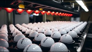 How Golf Balls Are Made [upl. by Yrellih]