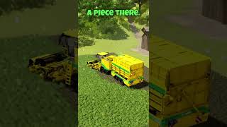 How the AI worker works in FS 25 farmingsimulator25 farming simfarming fs25 fs25gameplay [upl. by Amilah]