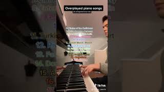 Overplayed piano songs a comprehensive list [upl. by Edgell]