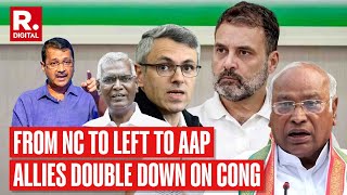 The Haryana Drubbing Fallout Allies Double Down On Congress  Haryana Election Results AAP  NC [upl. by Rogozen201]