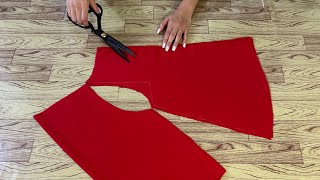 😍A Useful Tip To Sew a Practical Dress For September In 10 Minutes [upl. by Hands]