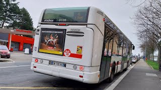 BUS 6 DE GARE DOULLINS  SAINTEFOY SAINT LUC [upl. by Hilleary]