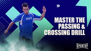 Master the Passing amp Crossing Drill Essential Soccer Skills for Precision amp Timing [upl. by Oirramaj]