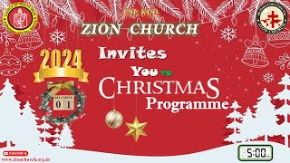 🔴 Live  CSI Zion Church  Christmas Program  01122024 [upl. by Senecal694]