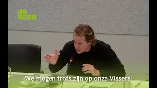 Gijs Tuinman houdt vurig betoog voor de Nederlandse Vissector  Tweede Kamer steunt moties [upl. by Lallage]