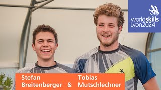 WorldSkills Lyon 2024  Stefan Breitenberger amp Tobias Mutschlechner [upl. by Ennasil91]