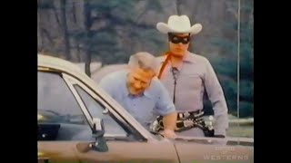 Clayton Moore  The Lone Ranger  1973 Dodge Polara car classic tv Commercial [upl. by Canty]