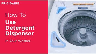 How To Use Your Washers Detergent Dispenser [upl. by Nadia]