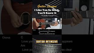 I Like You So MuchYoull Know It  Ysabelle Ceuvas  EASY Guitar Tutorial with Chord guitarchords [upl. by Lawrenson910]