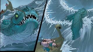 Thor vs Midgardschlange  Jörmungandr  Nordischen Mythologie [upl. by Carley422]