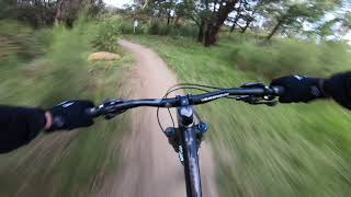 Commonwealth Games Downhill  Lysterfield Lake Mountain Biking 2020 [upl. by Htirehc]