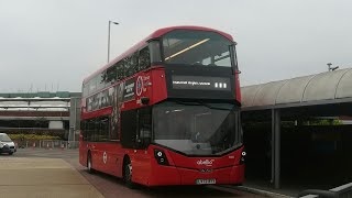 NEW BUS TYPE  HIGH SPEC INTERIOR Abellio London 111 to Kingston 3005 LV72 BYY Wright Electroliner [upl. by Marjie]