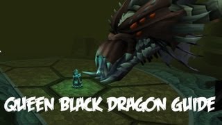 RuneScape  Queen Black Dragon Guide for Noobs [upl. by Dreyer31]