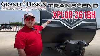 2022 Grand Design Transcend Xplor 261BH  Walkthrough [upl. by Lhary799]