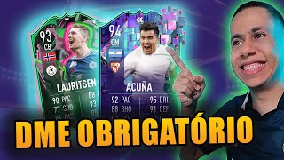 ANÁLISE DME ACUÑA FLASHBACK E TOBIAS LAURITSEN  FIFA 23 ULTIMATE TEAM [upl. by Ailahs283]