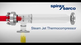 Spirax Sarco Steam Jet Thermocompressor [upl. by Buyer953]