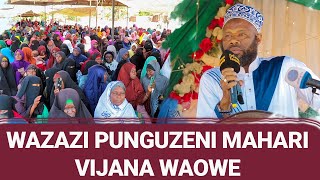 WAZAZI PUNGUZENI MAHARI VIJANA WAOWE  SHEIKH BIZIMANA ZUBEIR [upl. by Ettinger918]